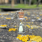 Adopt-a-Ghost Bottle Necklace 👻