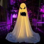 Glowing Halloween Ghost Decoration – Light-Up Spooky Yard & Party Decor 👻