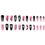 Halloween Funny Face Removable Gel Nail Kit 👻💅