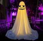 Glowing Halloween Ghost Decoration – Light-Up Spooky Yard & Party Decor 👻