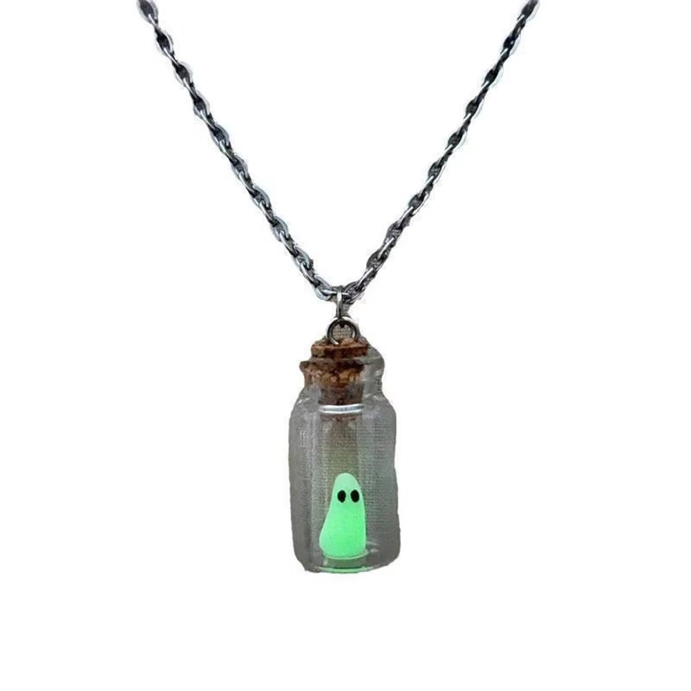 Adopt-a-Ghost Bottle Necklace 👻