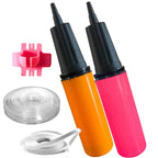 Balloon Hand Pump Kit – 2 Portable Inflators & Decorating Tools 🎈