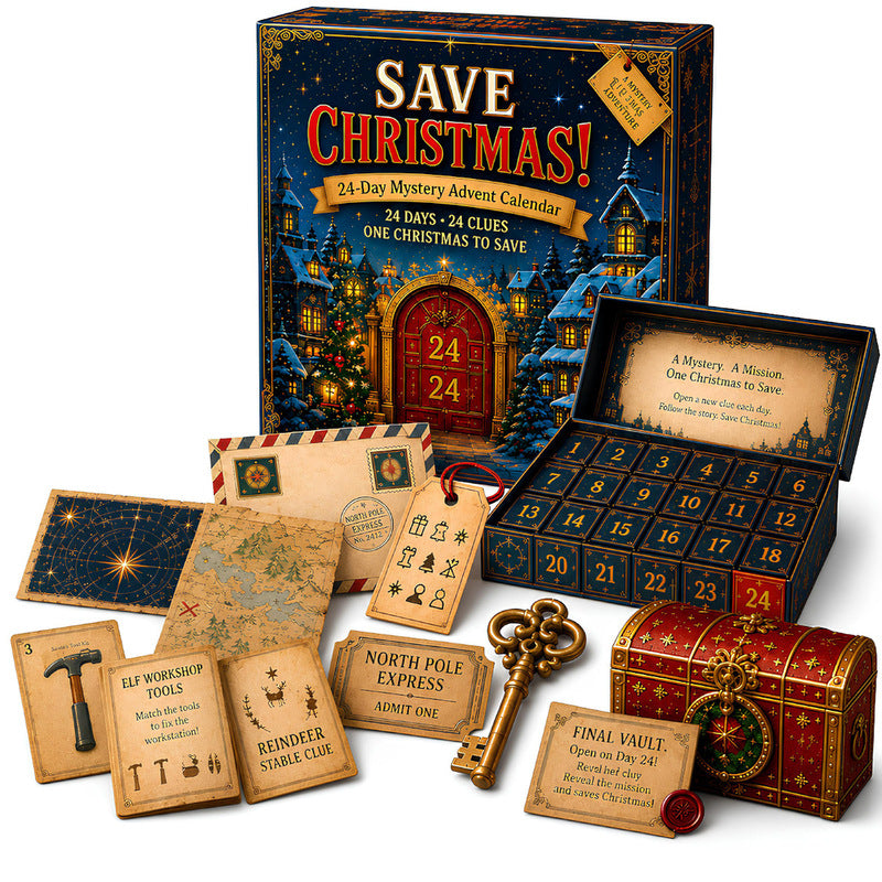 24-Day Mystery Advent Calendar — Choose Your Adventure
