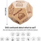 Decision Dice – Funny Wooden Dice for Couples, Date Nights & Indecisive People