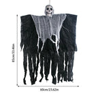 💀 Hanging Skull Ghost – Creepy Halloween Yard Decoration