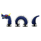 3D Dragon & Crocodile Shoe Charms – Funny Crawling Creature Clog Decorations