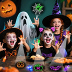 Halloween LED Finger Projector Lights – 40 or 100 Pack