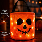 Light-Up Halloween Trick-or-Treat Candy Bucket 🎃✨