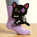 3D Animal Hug Socks – Cozy Fleece Critter Socks 🐾