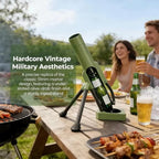 Mortar Bottle Opener – Military-Style Beer Cap Launcher & Party Gadget