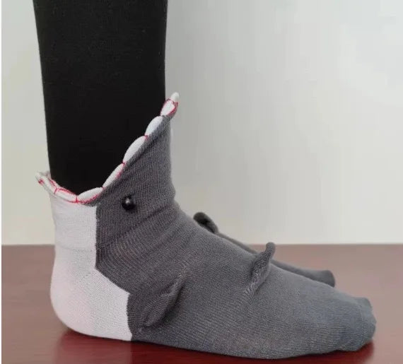 3D Animal Hug Socks – Cozy Fleece Critter Socks 🐾