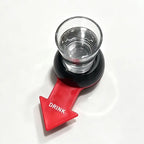 Spin the Shot Drinking Game – Funny Arrow Spinner Shot Glass