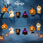 Halloween Character String Lights – Pumpkin, Ghost & More 🎃