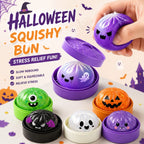 Halloween Squishy Dumpling Stress Toy – Spooky Squeeze Fidget