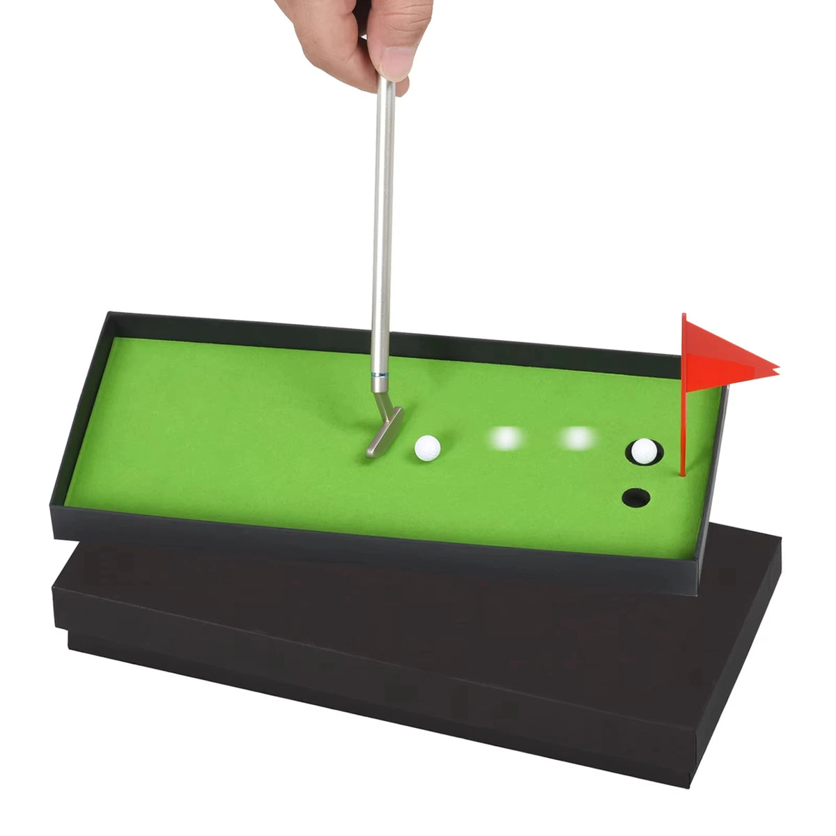 Desktop Mini Golf Pen Set – Putting Green Game & Novelty Office Gift