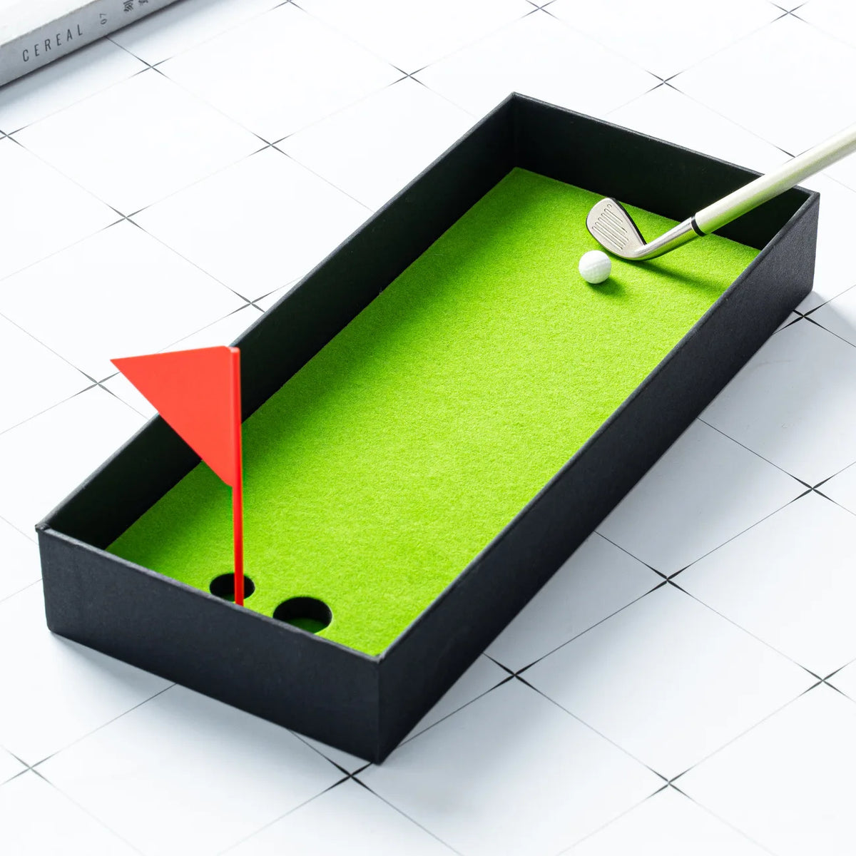 Desktop Mini Golf Pen Set – Putting Green Game & Novelty Office Gift
