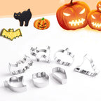 Halloween Cookie Cutter Sets – Spooky Stainless Steel Baking Shapes