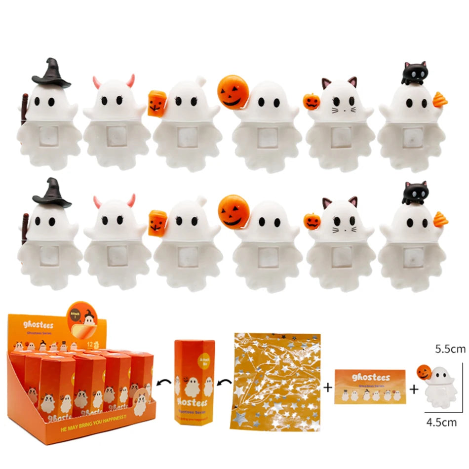 Ghostees Halloween Mystery Phone Buddies – Random Character Packs