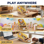 Tabletop Basketball Shooting Game Mini Finger Launcher Basketball Board Game Desktop Battle Interactive Game Halloween Christmas Thanksgiving Party Gift