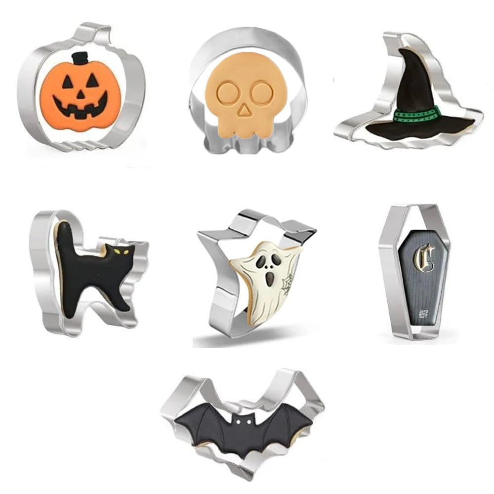 Halloween Cookie Cutter Sets – Spooky Baking Shapes 🎃👻