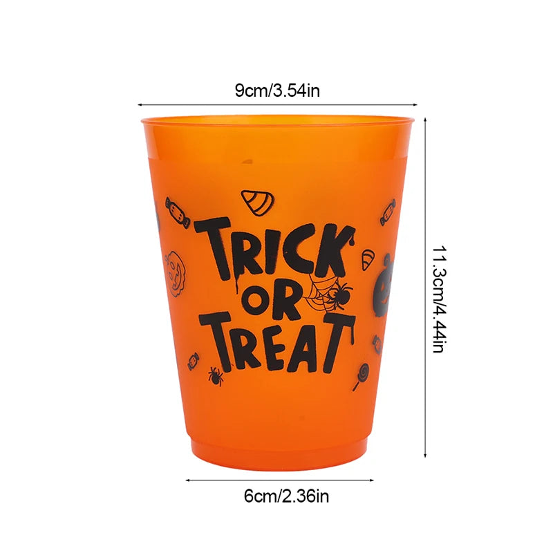 Halloween Party Cups – Spooky Plastic Drinking Cups (8, 16 or 24 Pack)
