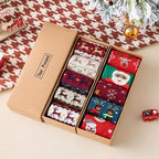 Festive Christmas Socks Gift Set – 5 Pairs 🎄