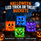 Light-Up Halloween Trick-or-Treat Candy Bucket 🎃✨