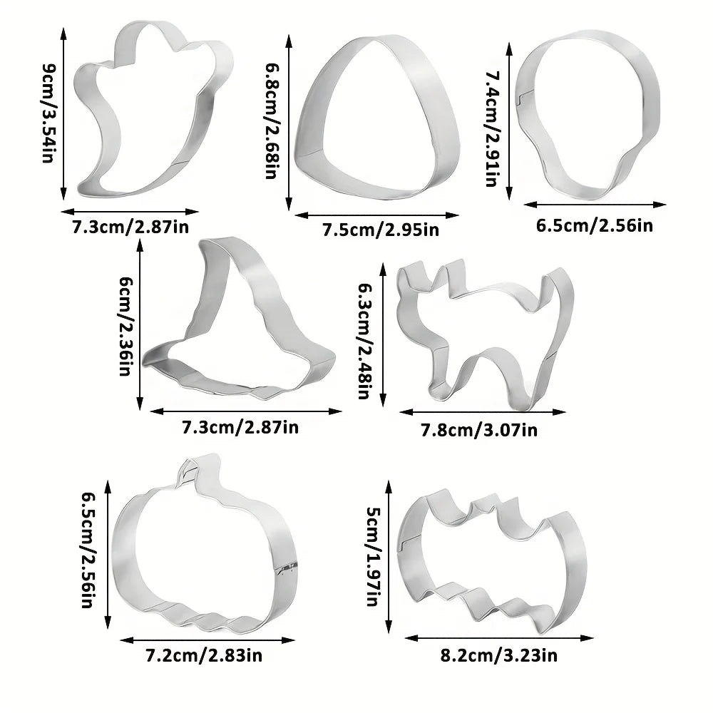 Halloween Cookie Cutter Sets – Spooky Baking Shapes 🎃👻
