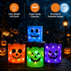 Light-Up Halloween Trick-or-Treat Candy Bucket 🎃✨