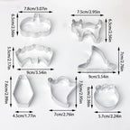 Halloween Cookie Cutter Sets – Spooky Stainless Steel Baking Shapes