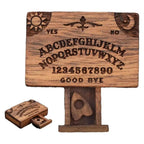 Mini Ouija Board with Hidden Drawer – Spooky Miniature Spirit Board