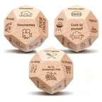 Decision Dice – Funny Wooden Dice for Couples, Date Nights & Indecisive People
