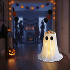Glowing Ghost Halloween Candy Bowl – Light-Up Trick-or-Treat Holder 👻