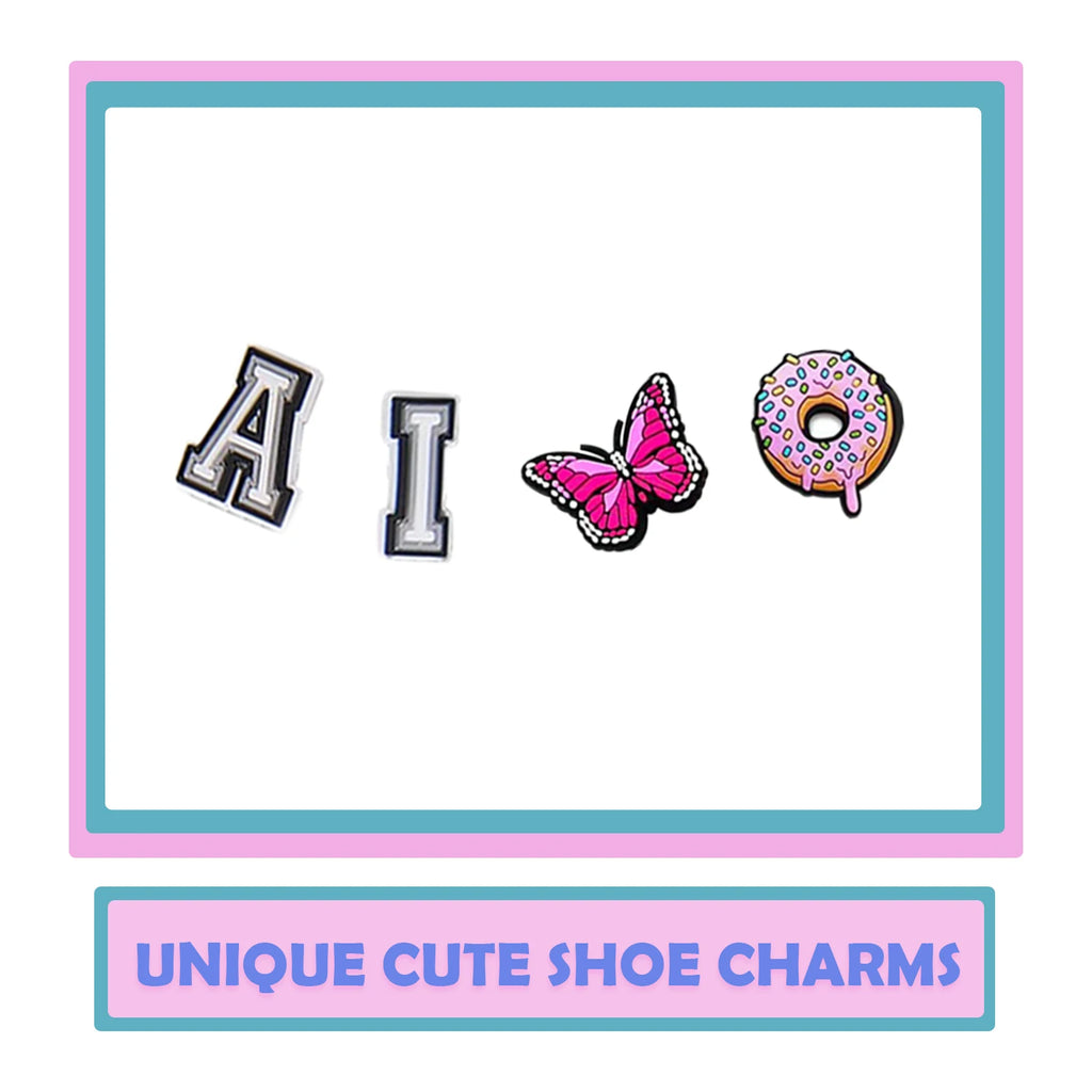 Mystery Shoe Charm Packs – 10 to 200 Random Fun Clog Charms