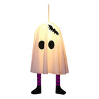 👻 Glowing Hanging Ghost with Fairy Lights – 20" Halloween Decoration