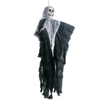 💀 Hanging Skull Ghost – Creepy Halloween Yard Decoration