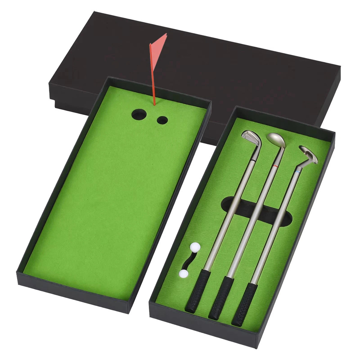Desktop Mini Golf Pen Set – Putting Green Game & Novelty Office Gift