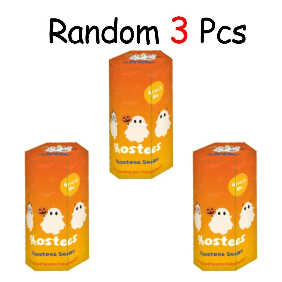 Ghostees Halloween Mystery Phone Buddies – Random Character Packs