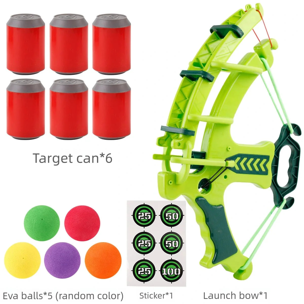Kids Bow & Arrow Target Game – Sticky Ball Archery Play Set