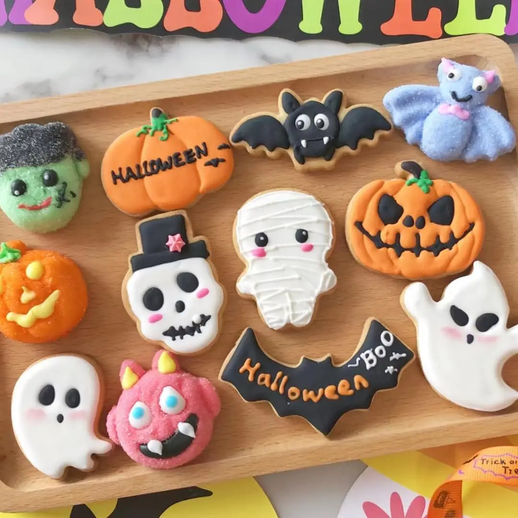 Halloween Cookie Cutter Sets – Spooky Stainless Steel Baking Shapes