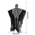 💀 Hanging Skull Ghost – Creepy Halloween Yard Decoration