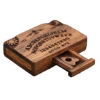 Mini Ouija Board with Hidden Drawer – Spooky Miniature Spirit Board