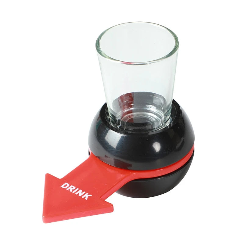 Spin the Shot Drinking Game – Funny Arrow Spinner Shot Glass
