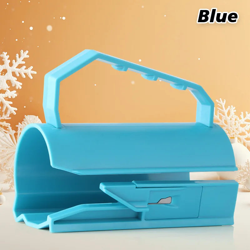 Christmas Wrapping Paper Cutter with Handle – Easy-Slide Gift Wrap Tool