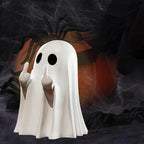 Middle Finger Ghost Statue – Funny Halloween Desk & Home Decor