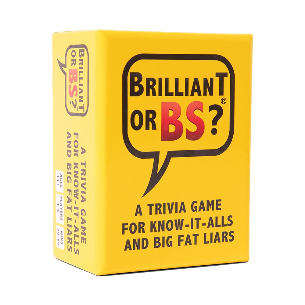 Brilliant or BS? – Hilarious Trivia & Bluffing Party Game