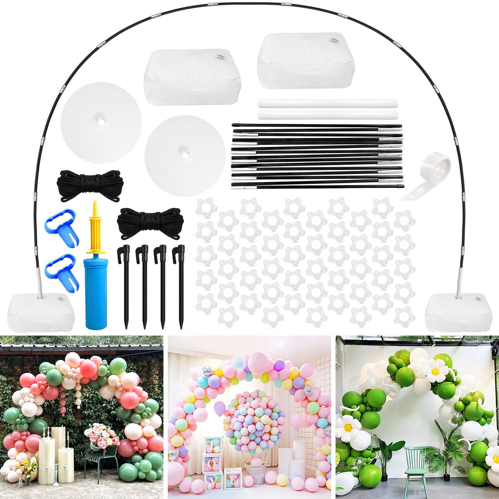 Adjustable Balloon Arch Stand Kit – 10-Foot Party Backdrop 🎈