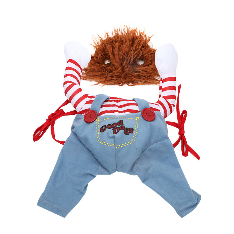 Killer Doll Dog Costume – Hilarious Halloween Pet Outfit