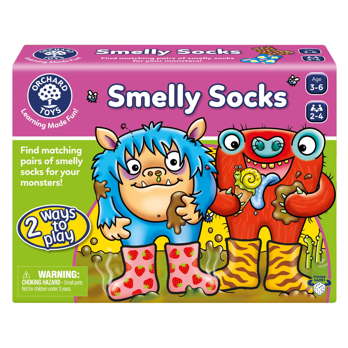 Smelly Socks – Silly Matching Game for Kids